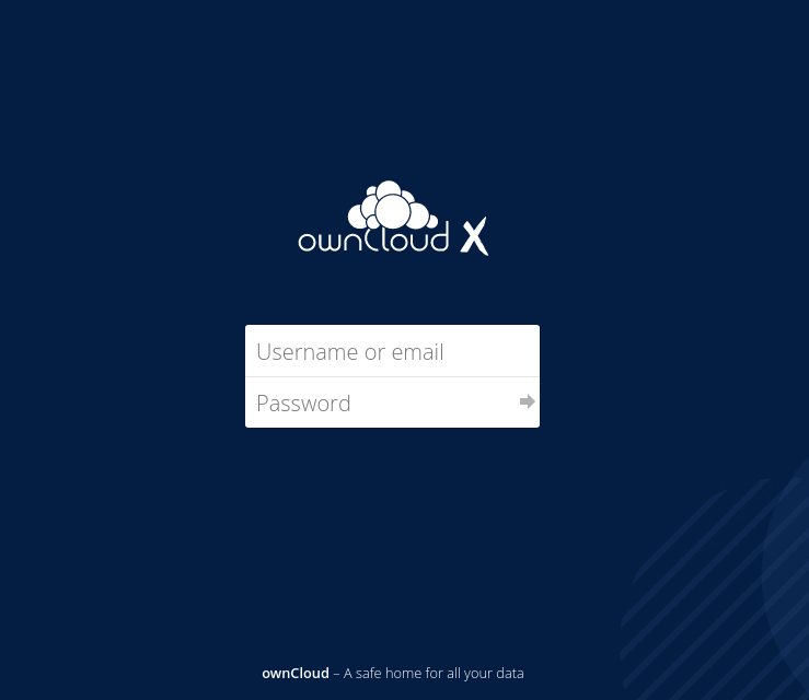 Tampilan Deploy Owncloud
