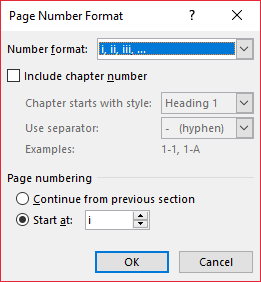 Tampilan Penomoran Halaman Microsoft Word keempatbelas